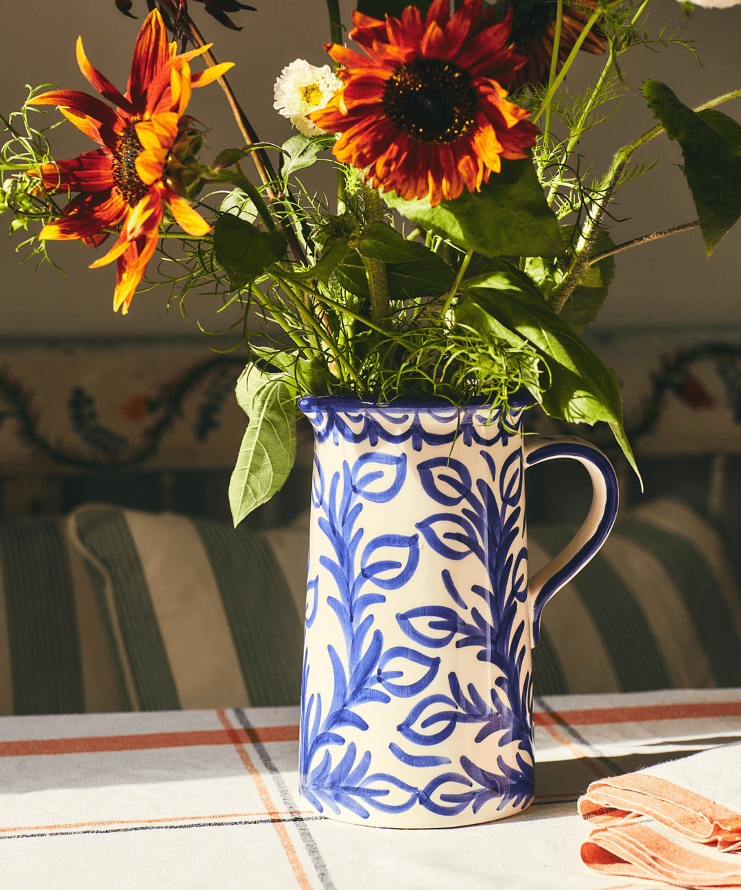 Large Blue Jug - Glassette